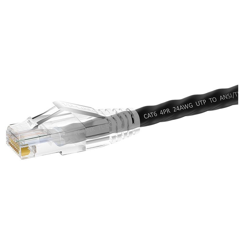TP-LINK 六类非屏蔽5米千兆网络跳线 工程级家用CAT6类纯铜成品网线TL-EC600-5(灰)