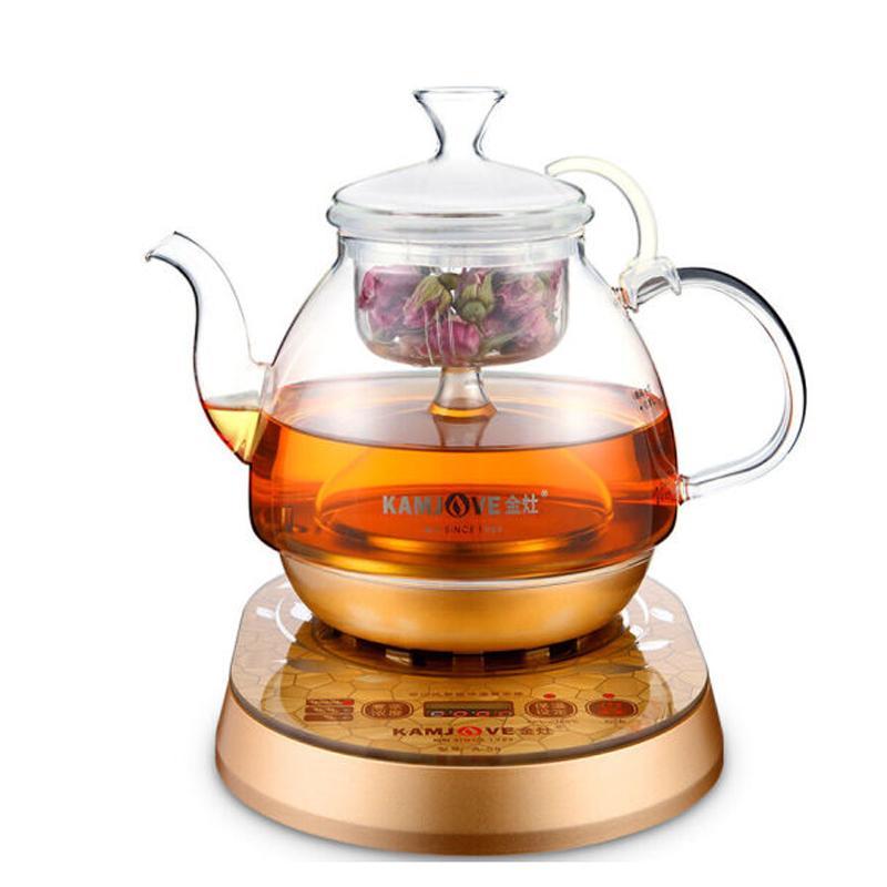 金灶(KAMJOVE)A-55 全自动电水壶煮茶器 黑茶煮茶壶养生壶 玻璃蒸汽烧茶壶电茶壶