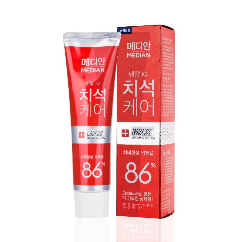 Amore 爱茉莉美迪安86%焕白洁净牙膏120g*3支 焕白祛渍 多重功效牙膏清新口气 韩国原装进口