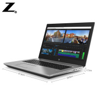 惠普（hp）ZBook17G5-23PA 17.3英寸笔记本移动工作站 i7-8850H 32G 2TB+512GB PCIe固态 P5200 16G独显 W10P 3年保修