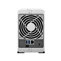 群晖(Synology) DS220j2盘位双核心NAS网络存储服务器(无内置SATA硬盘)不规则体支持NAS盘企业盘