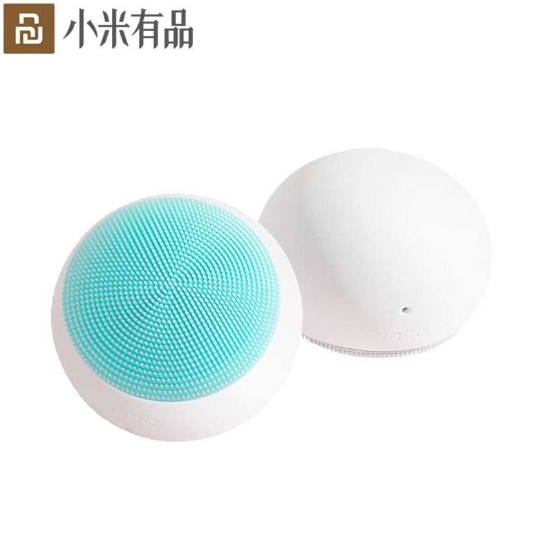 小米有品 DOCO丹蔻颜究洗脸仪超柔软声波洁面仪洗脸神器毛孔清洁器 蓝色