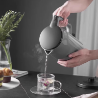 美的(Midea)电水壶烧水壶 HP1706 灰色