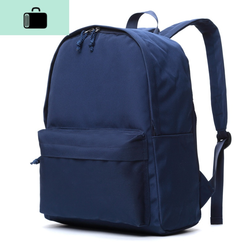 日韩休闲牛津布帆布双肩包男女学生书包背包韩版潮旅行包newlake聚酯