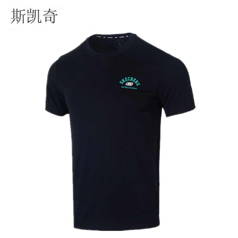 斯凯奇 夏季短袖情侣装 L225U070-0018L 件