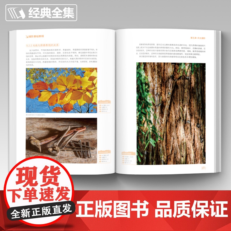[2本]摄影基础教程+摄影的艺术 数码单反手机摄影书 人物风景静物艺术旅行婚礼摄影构图取景光线后期处理摄影学院级入门自学高清大图