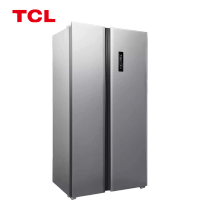 TCL 521升风冷无霜智慧风系统精准控温对开门冰箱BCD-521CW星辰银