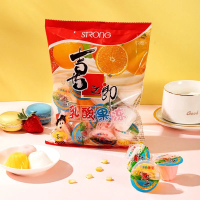 喜之郎果冻360g*6包童年怀旧小零食儿童休闲零食小吃下午茶(什锦味+乳酸味)