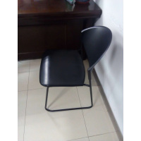 一利 塑料材质PVC 办公弓形椅 JH