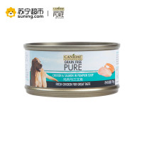 卡比狗罐头美国进口鸡肉与三文鱼犬主食罐头70g天然无谷犬湿粮狗零食拌粮