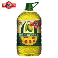 多力双宝食用植物调和油5L 橄榄葵花油食用调和油 添加20% 新老包装随机发