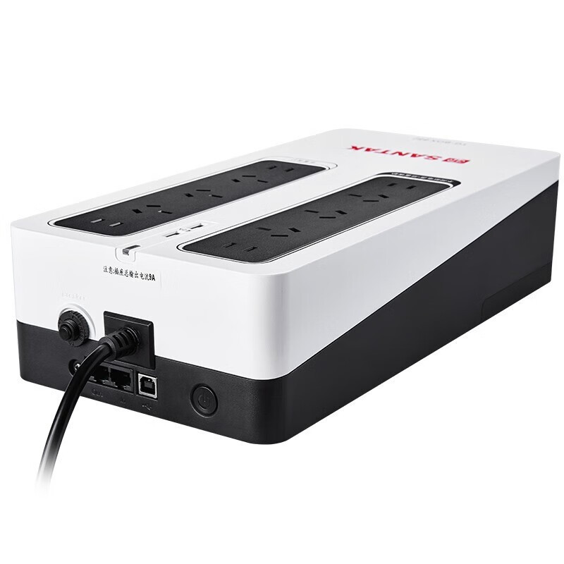 山特(SANTAK)TG-BOX850 850VA/510W UPS不间断电源NAS自动识别应急备用电源内置电池高清大图