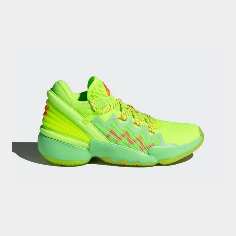 Adidas阿迪达斯男鞋2020新款运动鞋米切尔2代篮球鞋 FW9035高清大图