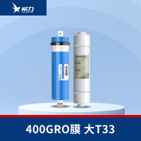希力（XILI WATER）商用净水器滤芯配件 后置两级400GRO膜+大T33 不含安装