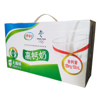 新货伊利高钙奶250ml 24盒整箱无菌砖儿童早餐成人牛奶包