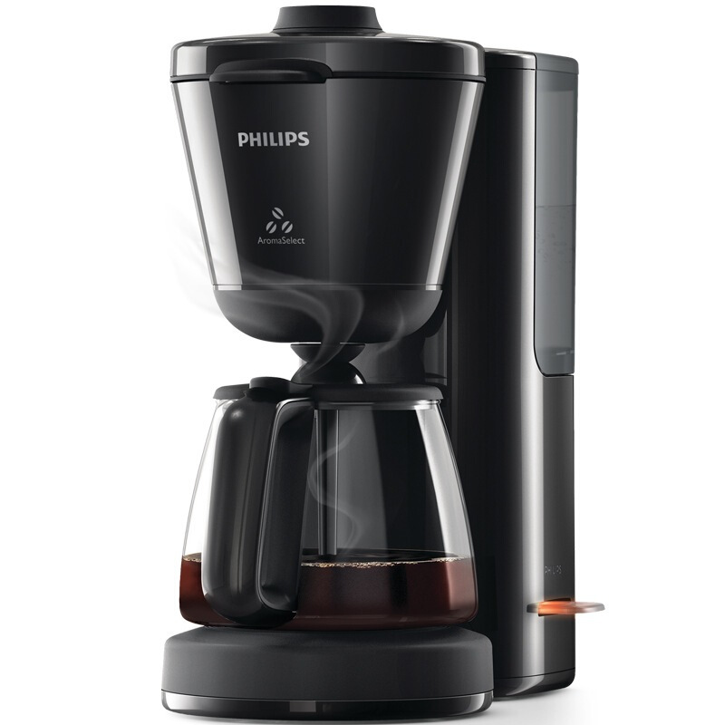 飞利浦(Philips)咖啡机 家用滴漏式型智能科技滴滤式全自动咖啡壶 HD7685/90 美式咖啡壶