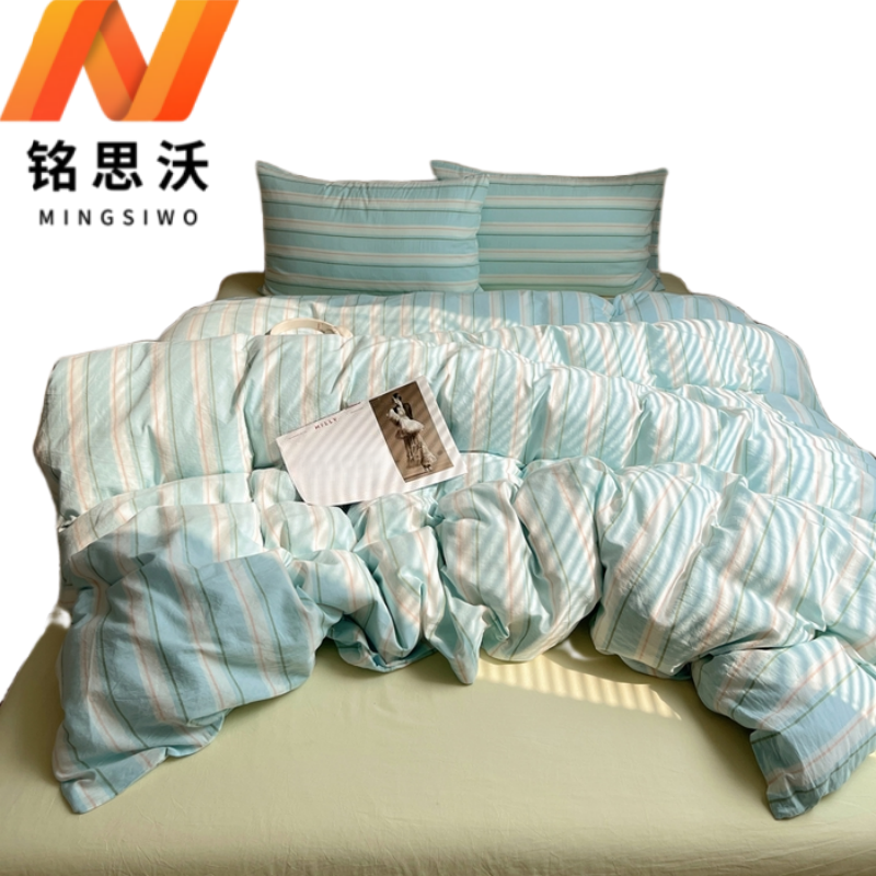 铭思沃床笠 四件套220*240cm套高清大图