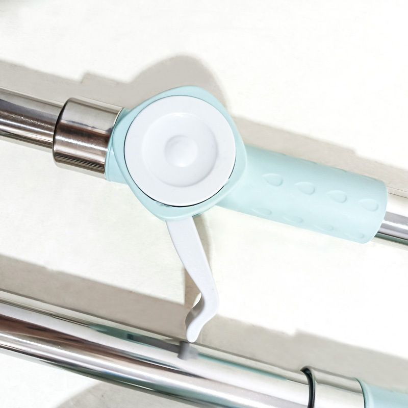 单个拖把杆旋转拖把杆通用加长加厚可调节杆墩布头杆可伸缩拖把杆