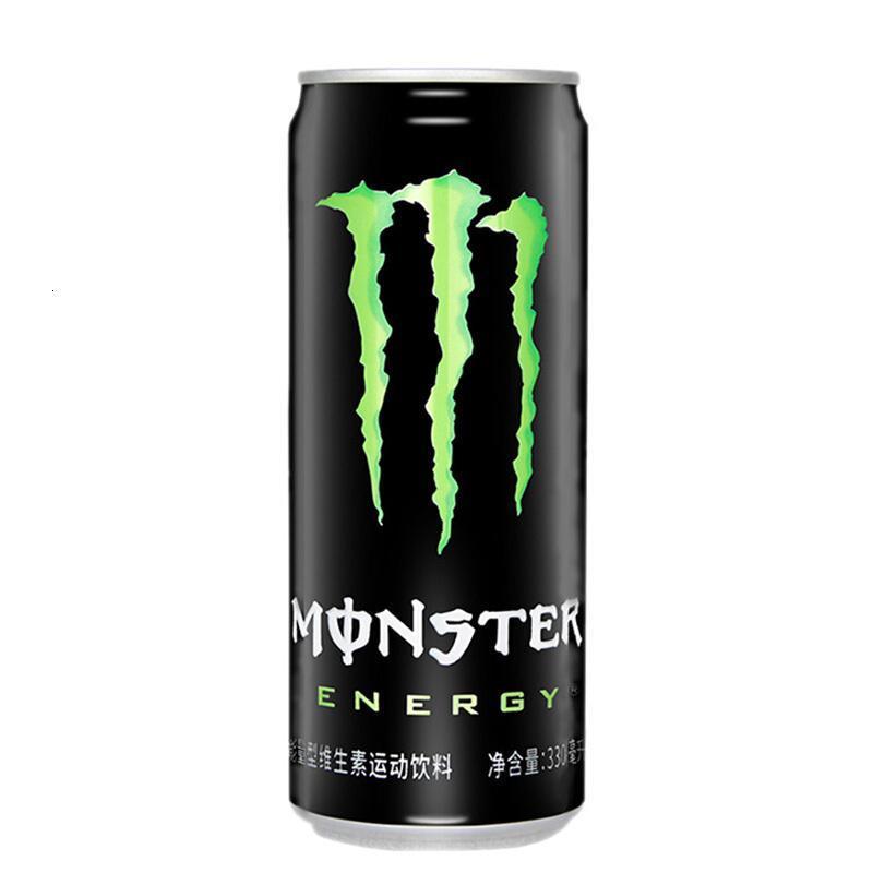 新老包装随机发货 Monster 魔爪能量风味饮料 330mlx12罐(绿色)