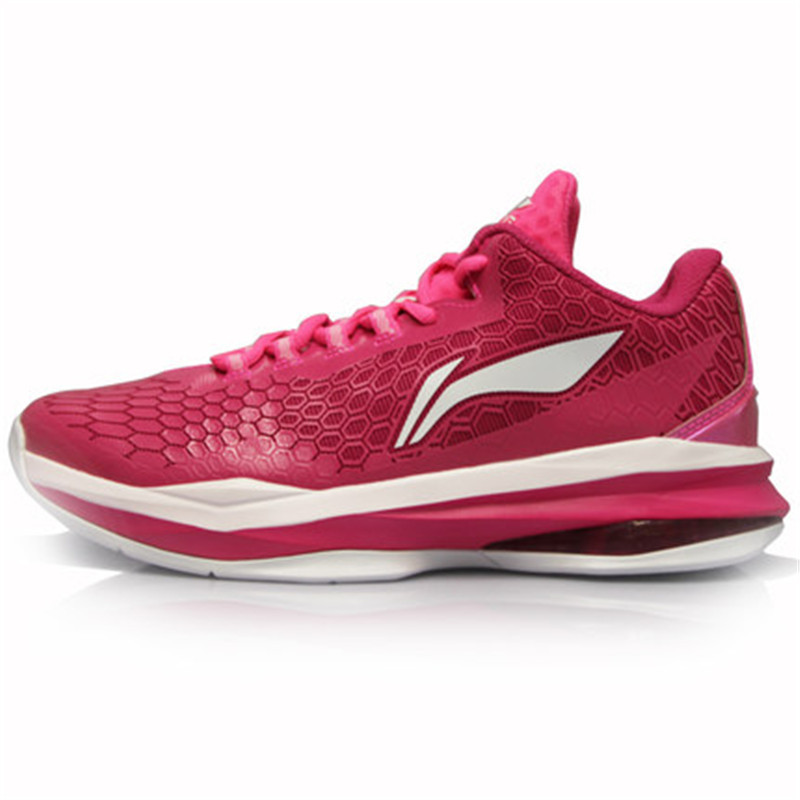 李宁篮球鞋秋季新款低帮透气运动鞋男鞋李宁环弓篮球鞋abak023-1-2-7