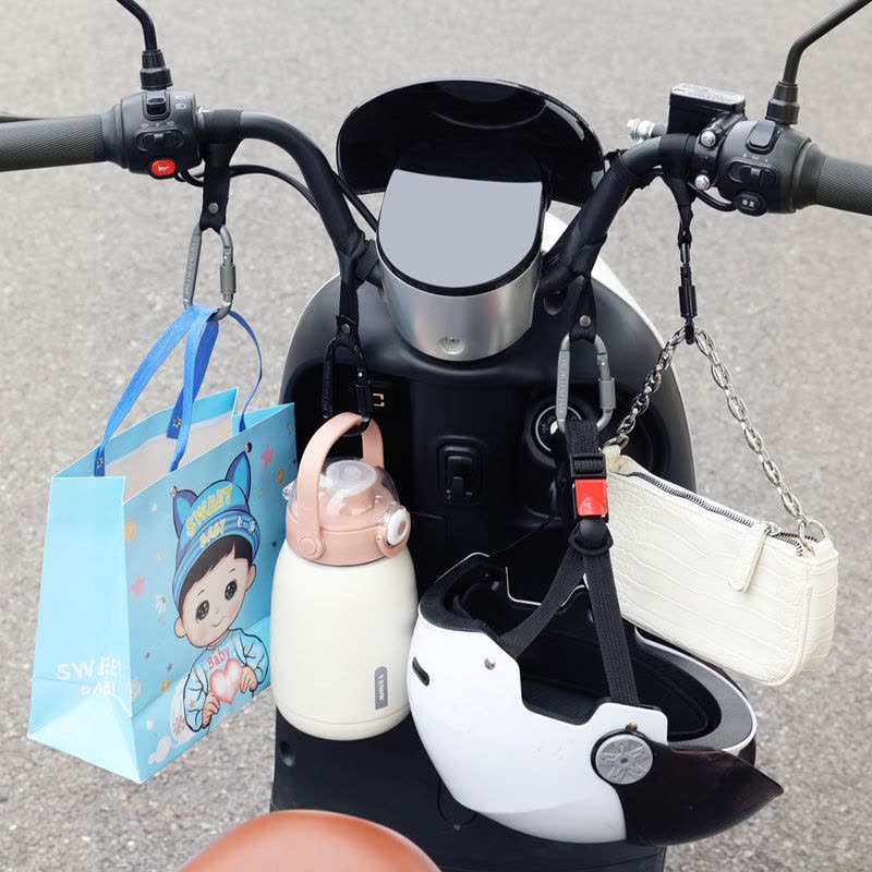 [补贴10%]电动车挂钩前置通用电瓶自行车摩托车挂物钩头盔外卖挂扣图片