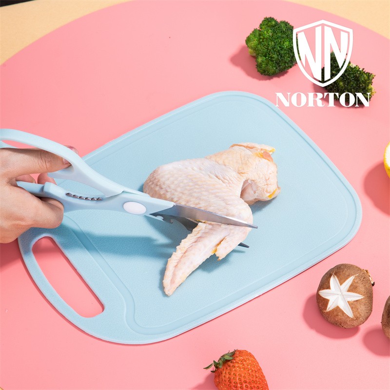 诺顿(NORTON) 5GDL004 砧板+多用剪刀+水果刀+刨皮器 迪伦厨房小帮手套装高清大图