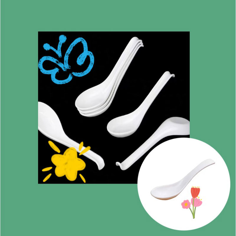 若炫(RUOXUAN) 密胺 汤勺 14#高清大图