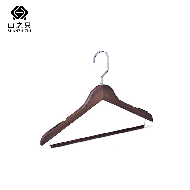 山之只 实木衣架挂衣架 40cm 个高清大图