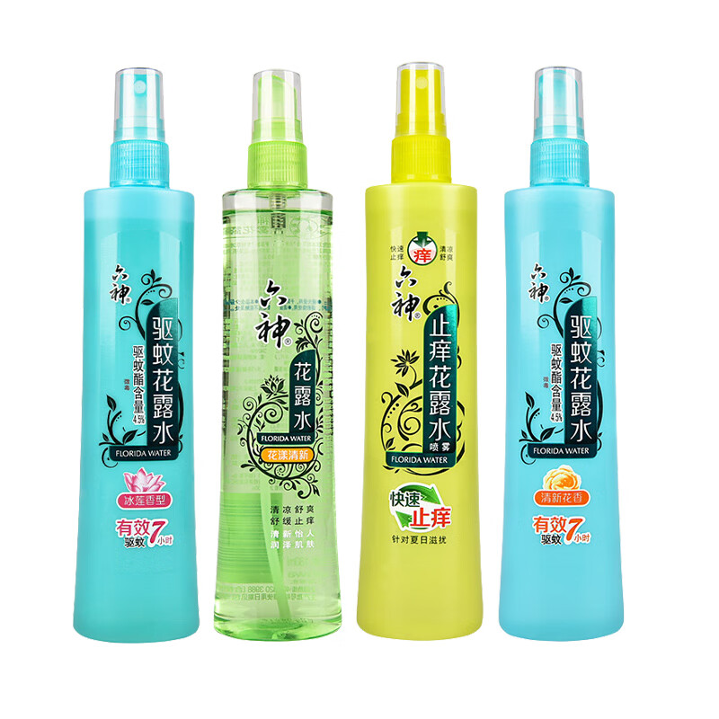 六神驱蚊花露水80ml高清大图