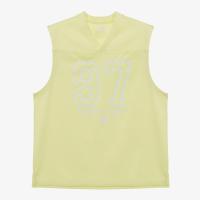 北面(The North Face)中性户外休闲背心透气速干运动训练健身夏季穿搭Mesh sleeveless 105XL LIME