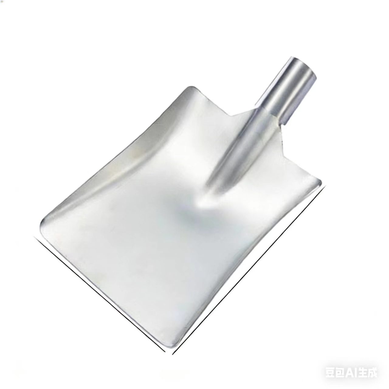 烹巅 不锈钢锅铲头