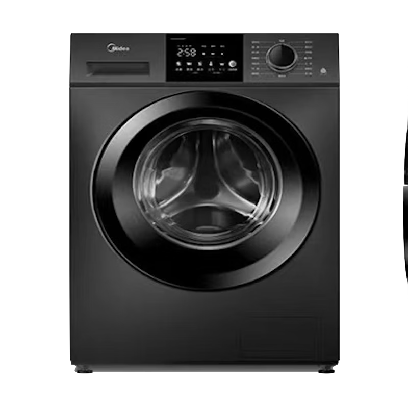 美的(Midea)滚筒洗衣机羊毛羽绒服洗 10公斤大容量变频智能家电高温筒自洁 MG100CG2023T