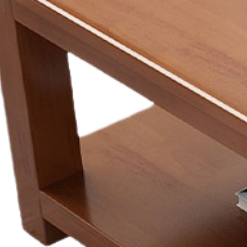 乐琪艺实木茶几双层张高清大图