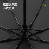 美度(MAYDU)M3035 防晒晴雨伞全自动三折太阳伞女黑胶防紫外线遮阳伞 奶茶色