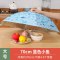敬平(JING PING)饭菜罩子折叠餐桌防苍蝇长方形遮剩菜食物罩饭桌罩菜伞家用盖菜罩 圆形保温菜罩[蓝色小鱼]饭罩