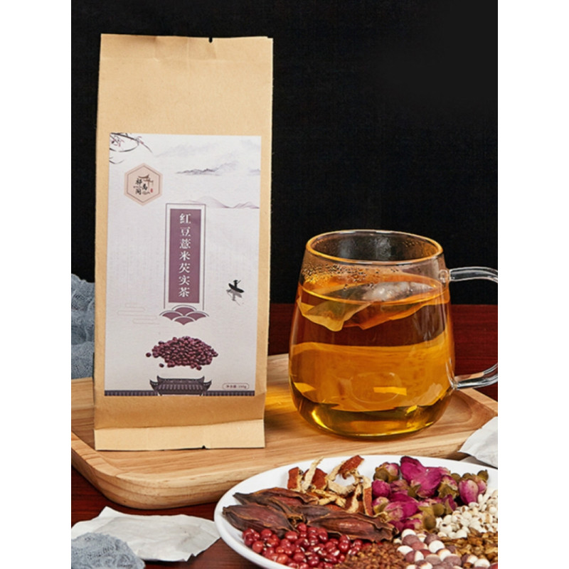 祁禹阁 红豆薏米芡实茶 (代用茶) 5g*30袋 syz
