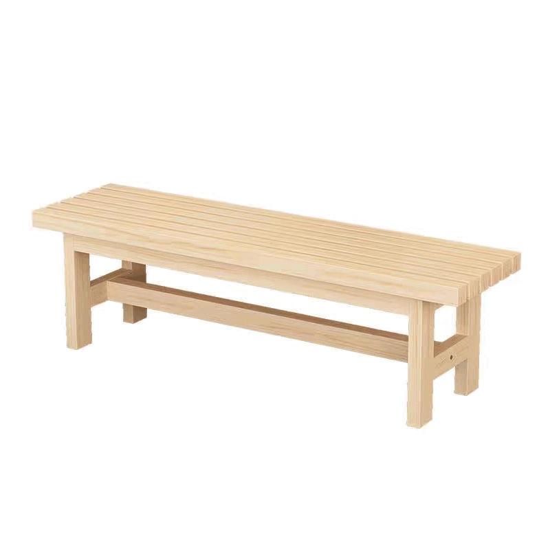 爱得帮木质长凳 1600*400*450mm 个高清大图