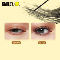 Smiley思麦脸微笑 广角浓密卷翘睫毛膏1g 黑色