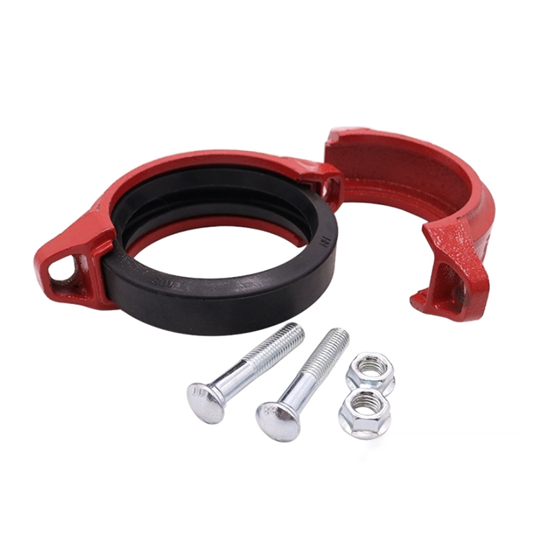 兴酉 沟槽卡箍 DN40 个高清大图