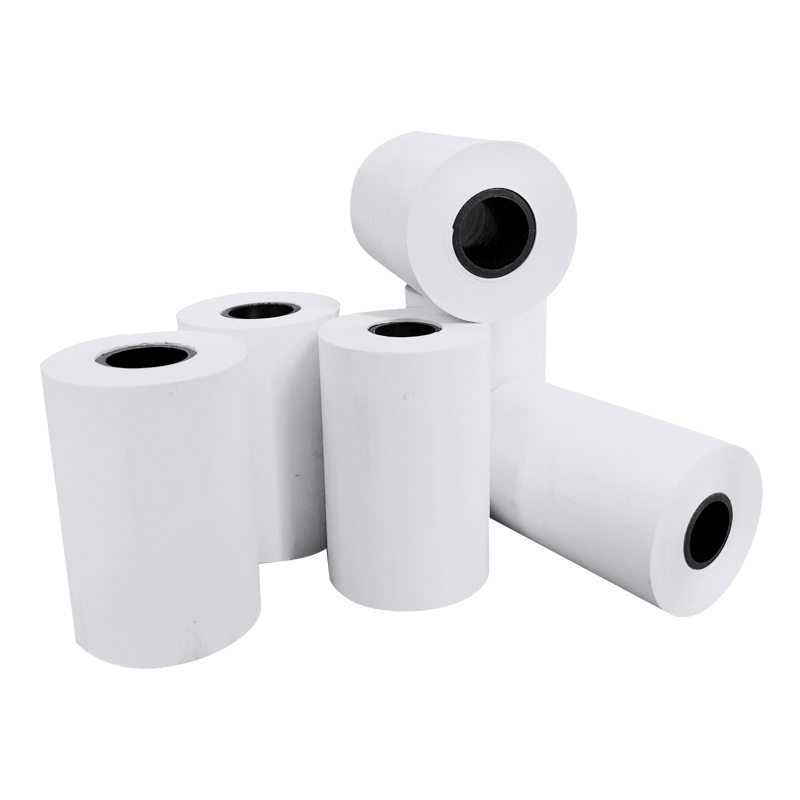 汇银达(HUIYINDA)57mm*40mm*13mm热敏POS卷纸收银纸小票 刷卡POS、收银纸4箱装共1200卷