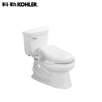 科勒KOHLER马桶 星玛龙分体五级旋风座便器 节水静音缓降坐便器K-77033T智能盖板4737套装