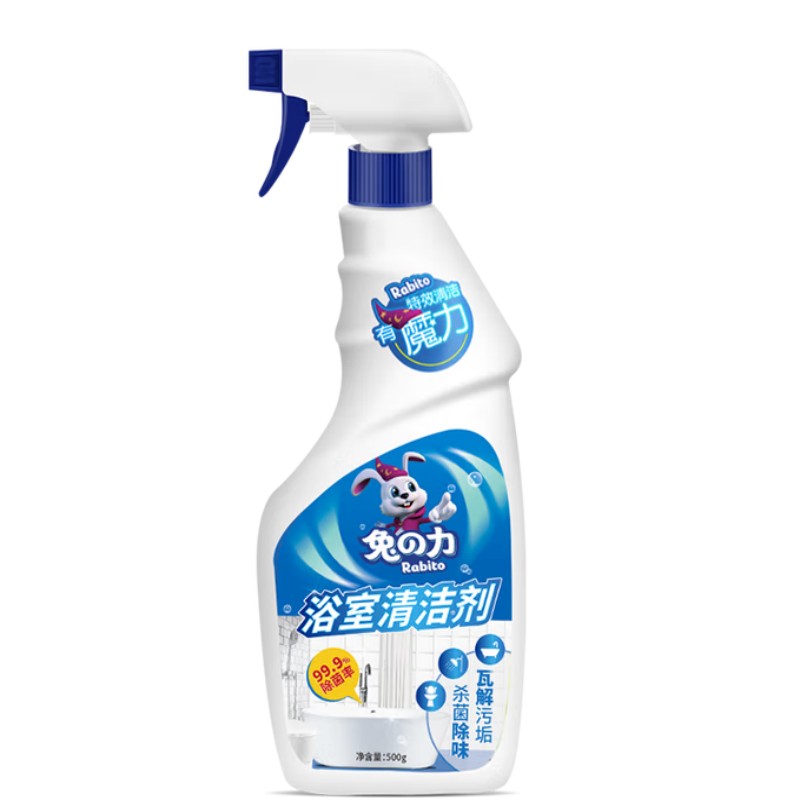 兔之力 浴室清洁剂瓷砖玻璃清洁剂 500g*24瓶/箱