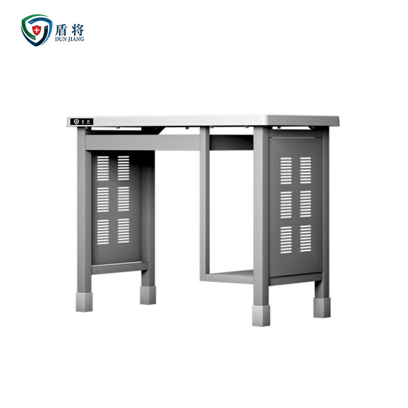 盾将营房营具学习桌钢制工作台物品桌办公桌1000*500*780mm