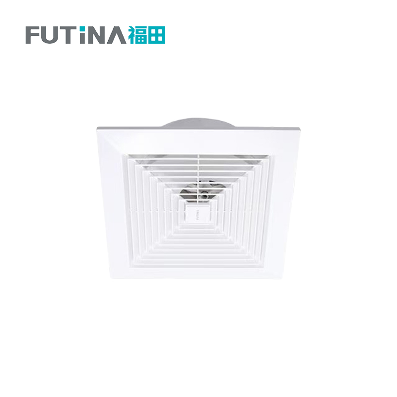 福田 管道换气扇 厨房卫生间天花排气扇吸顶式管道排风扇 250*250mm 单位:个高清大图