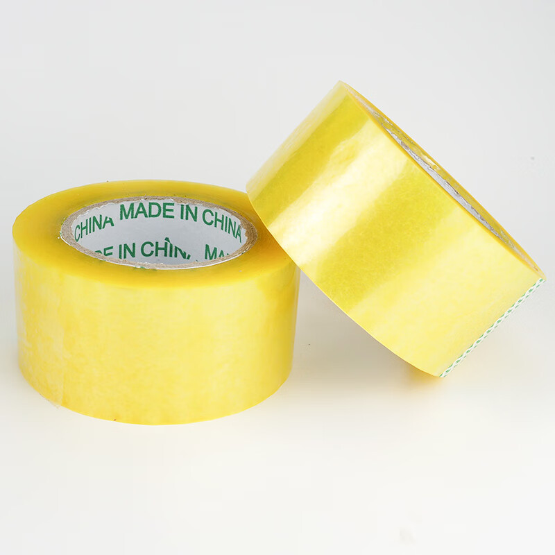 海斯迪克透明胶带快递打包封箱大卷宽胶布6cm宽165m长厚3cm30卷hkl498