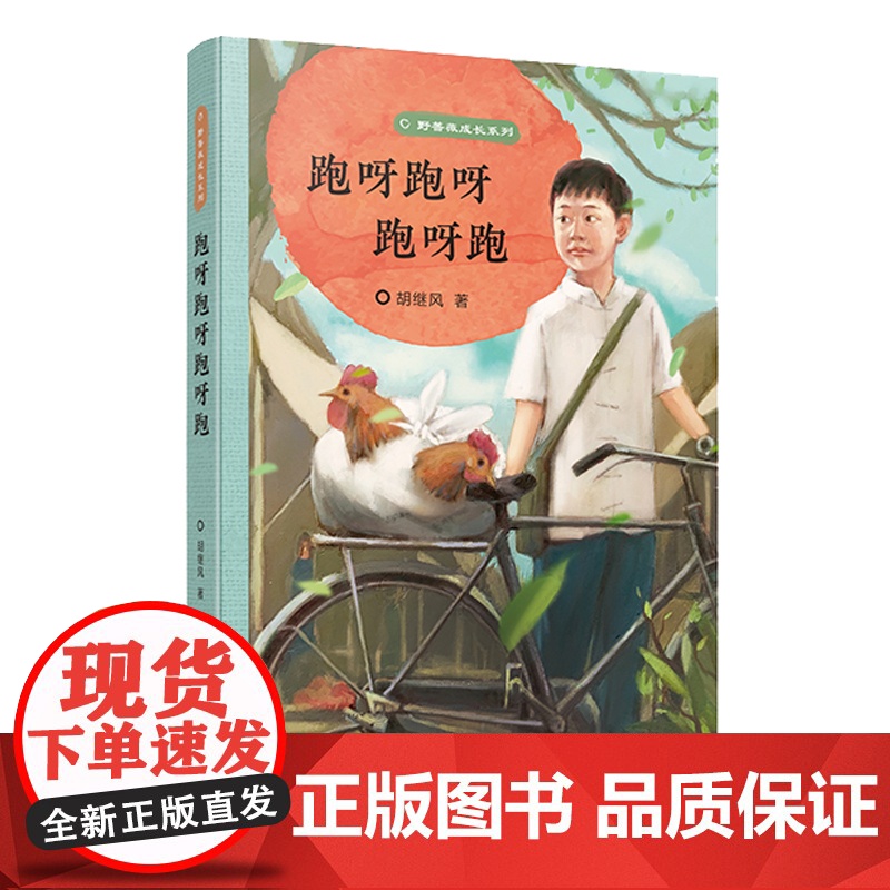 跑呀跑呀跑呀跑 野蔷薇成长系列 三四五六年小学生寒暑假课外阅读书籍8-12岁儿童文学 小学生课外阅读 江苏凤凰少年儿童出