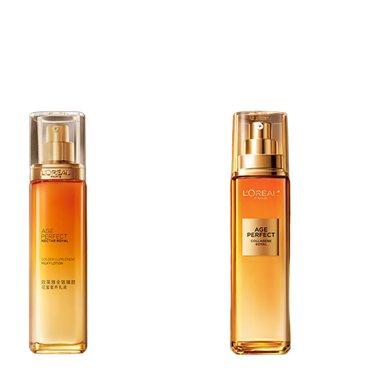 欧莱雅(L’OREAL) 金致臻颜花蜜胶原 乳液110ml高清大图
