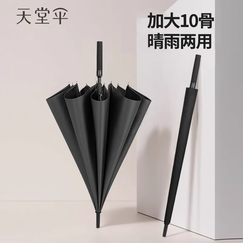 天堂伞10049EWHM直杆伞藏青色高清大图