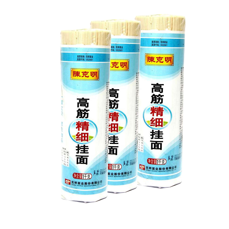 陈克明 高筋精细挂面 1000g/卷