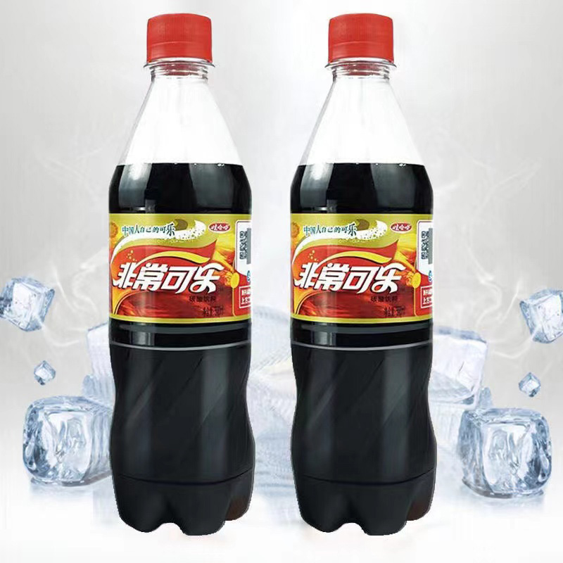 娃哈哈非常可乐碳酸饮料汽水整箱装国产快乐水500ml*12瓶高清大图
